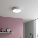 Wofi LED Deckenleuchte Cameron rund Ø45cm Weiß 27W 2300lm CCT 2800K-5500K dimmbar mit Fernbedienung