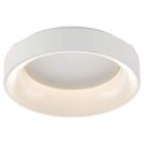 Wofi LED Deckenleuchte Cameron rund Ø45cm Weiß 27W 2300lm CCT 2800K-5500K dimmbar mit Fernbedienung