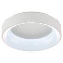 Wofi LED Deckenleuchte Cameron rund Ø45cm Weiß 27W 2300lm CCT 2800K-5500K dimmbar mit Fernbedienung