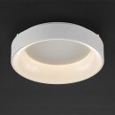 Wofi LED Deckenleuchte Cameron rund Ø45cm Weiß 27W 2300lm CCT 2800K-5500K dimmbar mit Fernbedienung