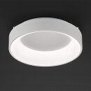 Wofi LED Deckenleuchte Cameron rund Ø45cm Weiß 27W 2300lm CCT 2800K-5500K dimmbar mit Fernbedienung