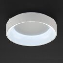 Wofi LED Deckenleuchte Cameron rund Ø45cm Weiß 27W 2300lm CCT 2800K-5500K dimmbar mit Fernbedienung