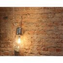 Action Pendelleuchte Futura Glühlampe Drahtgeflecht Ø29cm Chrom max. 60W E27 ohne Leuchtmittel kürzbar