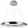 Wofi LED Smart WiZ Pendelleuchte Clint Ø60cm Nickel matt 33W 2300lm RGBW CCT 2800K-6500K dimmbar Fernbedienung App