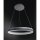 Wofi LED Smart WiZ Pendelleuchte Clint Ø60cm Schwarz 33W 2300lm RGBW CCT 2800K-6500K dimmbar Fernbedienung App