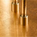 Wofi LED Stehleuchte Eliot 140cm Gold 3 x 13W 3300lm warmweiß 3000K mit Fußschalter