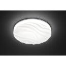 Wofi LED Deckenleuchte Giant rund Ø70cm 40W 3180lm CCT 3000K-6700K dimmbar mit Fernbedienung