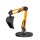 Wofi LED Tischleuchte Scoop Bagger Schaufel 3,2W 280lm CCT 3000K-4200K-6000K Schalter dimmbar