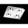 Action LED Deckenleuchte Veneta Chrom eckig 25x25cm 4 x 3W 840lm warmweiß 3000K