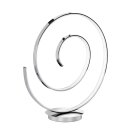 Wofi LED Tischleuchte Orland Chrom spiralförmig 10W 700lm warmweiß 3000K mit Schalter