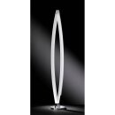 Wofi LED Stehleuchte Vannes Chrom 143cm 42,5W 3500lm warmweiß 3000K mit 3-Stufen Touchdimmer