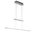 Wofi LED Pendelleuchte Mission Nickel Chrom 2-flammig 33W 2100lm warmweiß 3000K höhenverstellbar