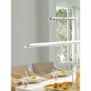 Wofi LED Pendelleuchte Mission Nickel Chrom 2-flammig 33W 2100lm warmweiß 3000K höhenverstellbar