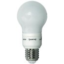 LightMe Energiesparlampe Birnenform 7W = 35W E27 matt...