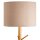 Pauleen Stehleuchte Grand Romance 160cm Beige Holz Weiß max. 20W E27 ohne Leuchtmittel mit Schalter
