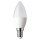 3 x Wofi LED Leuchtmittel Kerzen 5,5W = 40W E14 matt 470lm warmweiß 3000K