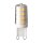 Wofi LED Leuchtmittel SMD Stiftsockel Pin 3W G9 klar 300lm warmweiß 3000K