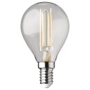 Wofi LED Filament Leuchtmittel G45 Tropfen 3W E14 klar 320lm warmweiß 2700K DIMMBAR