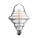 Wofi LED Filament Leuchtmittel K125 Kreisel-Form 4W E27 klar 300lm extra warmweiß 1800K