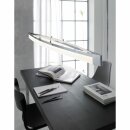 Wofi LED Pendelleuchte Vannes Chrom 127cm 34W 3400lm warmweiß 3000K kürzbar dimmbar