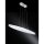 Wofi LED Pendelleuchte Vannes Chrom 127cm 34W 3400lm warmweiß 3000K kürzbar dimmbar
