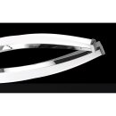 Wofi LED Deckenleuchte Idana Chrom 101cm 2 x 13,5W 2000lm warmweiß 3000K dimmbar