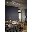 Wofi LED Deckenleuchte Idana Chrom 101cm 2 x 13,5W 2000lm warmweiß 3000K dimmbar