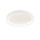 Wofi LED Deckenleuchte Dubai rund Ø45cm Weiß 27,5W 2400lm warmweiß 3000K 3-Stufen dimmbar