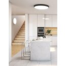 Wofi LED Deckenleuchte Dubai rund Ø45cm Weiß 27,5W 2400lm warmweiß 3000K 3-Stufen dimmbar