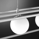 Wofi LED Pendelleuchte Aurelia Nickel 6-flammig 6 x 3,5W G9 1920lm warmweiß 3000K kürzbar