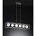 Wofi LED Pendelleuchte Aurelia Nickel 6-flammig 6 x 3,5W G9 1920lm warmweiß 3000K kürzbar