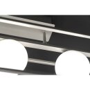 Wofi LED Deckenleuchte Aurelia Nickel matt 87cm 5-flammig 5 x 3,5W G9 1920lm warmweiß 3000K