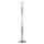 Wofi LED Stehleuchte Arlon Silber 141cm 2 x 19W 2660lm warmweiß 3000K 3-Stufen dimmbar