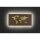 Wofi LED Wandleuchte Linda 60x30cm Braun antik Gold Weltkarte 26W 1700lm warmweiß 3000K