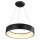 Wofi LED Pendelleuchte Pure Ø60cm Schwarz 36W 3300lm warmweiß 3000K kürzbar