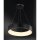 Wofi LED Pendelleuchte Pure Ø60cm Schwarz 36W 3300lm warmweiß 3000K kürzbar