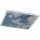 Wofi LED Deckenleuchte Aufbaupanel Liv Silber Himmel 60x60cm 36W 3400lm CCT 2800K-6800K Dimmbar mit Fernbedienung