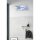 Wofi LED Deckenleuchte Aufbaupanel Liv Silber Himmel 60x60cm 36W 3400lm CCT 2800K-6800K Dimmbar mit Fernbedienung