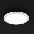 Action LED Deckenleuchte Bodo Weiß rund Ø40cm 28W 2300lm CCT Warmweiß - Kaltweiß dimmbar mit Fernbedienung
