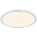 Action LED Deckenleuchte Bodo Weiß rund Ø50cm 32W 2700lm CCT Warmweiß - Kaltweiß dimmbar mit Fernbedienung