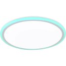 Action LED Deckenleuchte Bodo Weiß rund Ø50cm 32W 2700lm CCT Warmweiß - Kaltweiß dimmbar mit Fernbedienung