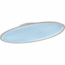 Wofi LED Deckenleuchte Valley 80cm Weiß 36W 2850lm CCT Warmweiß - Kaltweiß dimmbar mit Fernbedienung