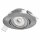 Emos LED Einbaustrahler Nickel gebürstet Ø8cm 5W = 50W 450lm neutralweiß 4000K 100° schwenkbar