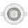 Emos LED Einbaustrahler Nickel gebürstet Ø8cm 5W = 50W 450lm neutralweiß 4000K 100° schwenkbar