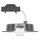 Emos LED Einbaustrahler Nickel gebürstet Ø8cm 5W = 50W 450lm neutralweiß 4000K 100° schwenkbar