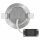 Emos LED Einbaustrahler Nickel gebürstet Ø8cm 5W = 50W 450lm neutralweiß 4000K 100° schwenkbar
