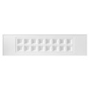 SLV LED Panel Pavano Weiß 120x30cm 25W 3350lm Neutralweiß 4000K UGR<19 Aufbaurahmen & Netzteil