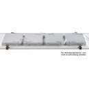 SLV LED Panel Pavano Weiß 120x30cm 25W 3200lm Warmweiß 3000K UGR<19 Aufbaurahmen & Netzteil