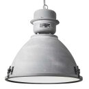 Brilliant Pendelleuchte Kiki Beton Grau max. 60W E27 ohne Leuchtmittel kürzbar