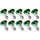10 x OSRAM Reflektor Glühbirne R63 40W Grün E27 Glühlampe Concentra Spot Color